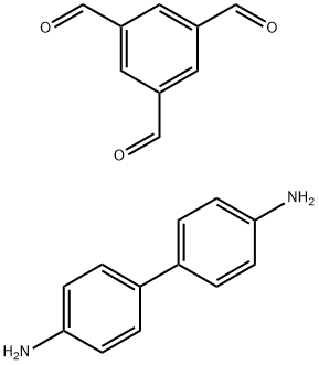 1,3,5-Benzenetricarboxaldehyde, polymer with [1,1'-biphenyl]-4,4'-diamine|