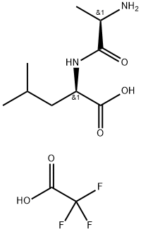 D-Alanyl-D-leucine·TFA Struktur