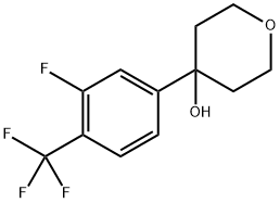 1820670-27-6 4-(3-fluoro-4-(trifluoromethyl)phenyl)tetrahydro-2H-pyran-4-ol
