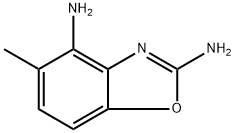 2,4-Benzoxazolediamine, 5-methyl- 结构式