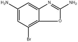 2,5-Benzoxazolediamine, 7-bromo- Structure