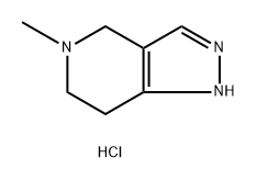 5-Methyl-1,4,6,7-tetrahydropyrazolo[4,3-c]pyridine dihydrochloride Struktur