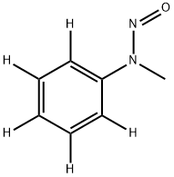 化合物 N-NITROSO-N-METHYLANILINE-D5, 1821341-18-7, 结构式