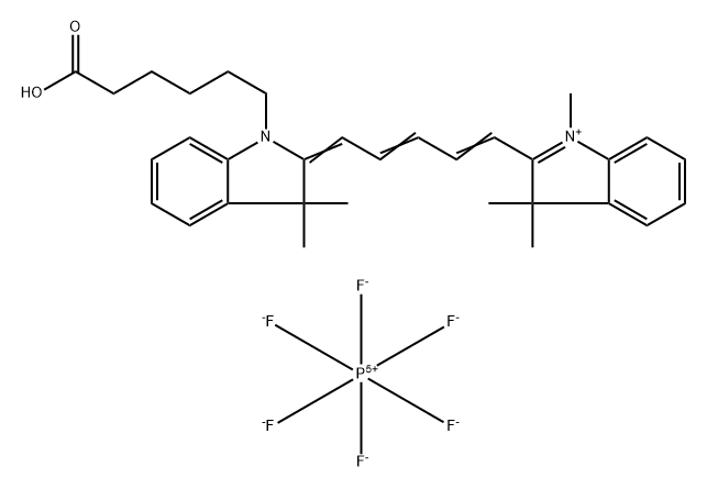 Cyanine5 carboxylic acid (hexafluorophosphate)|CY5-羧基 (六氟磷酸盐)