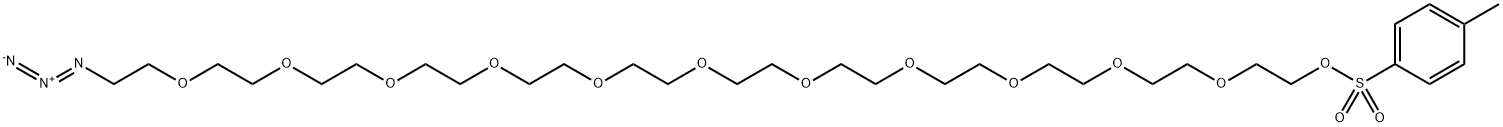 Azide-PEG12-Tos, 1821464-56-5, 结构式