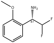 (S)-2,2-二氟-1-(2-甲氧基苯基)乙胺,1821664-24-7,结构式