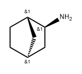 (1S,2S,4S)-norbornan-2-amine 化学構造式