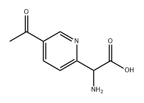 1822524-48-0 2-(5-acetylpyridin-2-yl)-2-aminoacetic acid