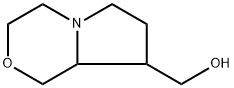 (Hexahydro-1H-pyrrolo[2,1-c][1,4]oxazin-8-yl)methanol Struktur