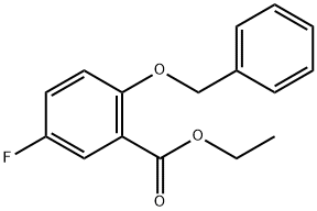 Ethyl 2-(benzyloxy)-5-fluorobenzoate Structure