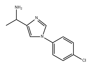 1-(1-(4-Chlorophenyl)-1H-imidazol-4-yl)ethanamine|