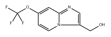 7-(trifluoromethoxy)imidazo[1,2-a]pyridin-3-yl]methan 结构式