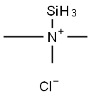 Ammonium, trimethylsilyl-, chloride (8CI) Struktur