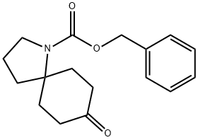 8-氧代-1-氮杂螺环[4.5]癸烷-1-羧酸苄酯, 1823834-20-3, 结构式