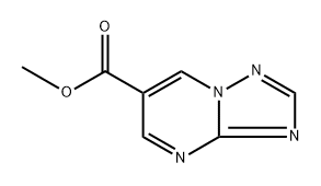 methyl [1,2,4]triazolo[1,5-a]pyrimidine-6-carboxylate 结构式