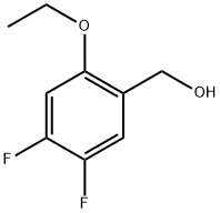 (2-Ethoxy-4,5-difluorophenyl)methanol,1823946-65-1,结构式