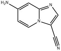 7-aminoimidazo[1,2-a]pyridine-3-carbonitrile Structure