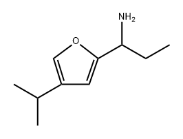 1-(4-isopropylfuran-2-yl)propan-1-amine,1824196-12-4,结构式