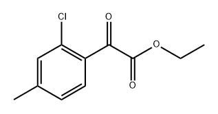 Ethyl 2-(2-chloro-4-methylphenyl)-2-oxoacetate,1824266-78-5,结构式