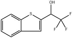 1-(Benzo[b]thiophen-2-yl)-2,2,2-trifluoroethanol Structure