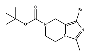 1824293-03-9 tert-butyl 
1-bromo-3-methyl-5H,6H,7H,8H-imidazo[1,5-a]pyr
azine-7-carboxylate