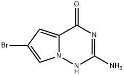 2-aMino-6-broMopyrrolo[2,1-f][1,2,4]triazin-4(3H)-one|2-氨基-6-溴吡咯并[2,1-F][1,2,4]三嗪-4(3H)-酮