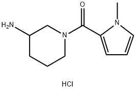 (3-Aminopiperidin-1-yl)(1-methyl-1H-pyrrol-2-yl)methanone hydrochloride|(3-氨基哌啶-1-基)(1-甲基-1H-吡咯-2-基)甲酮盐酸盐