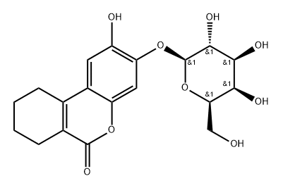 3,4-Cyclohexenoesculetin β-D-galactopyranoside|3-(BETA-D-吡喃半乳糖基氧基)-7,8,9,10-四氢-2-羟基-6H-二苯并[B,D]吡喃-6-酮