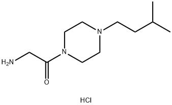 2-Amino-1-(4-isopentylpiperazin-1-yl)ethan-1-one hydrochloride|2-氨基-1-(4-异戊基哌嗪-1-基)乙-1-酮盐酸盐