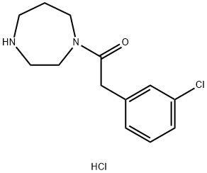 1828911-32-5 2-(3-氯苯基)-1-(1,4-二氮杂环庚-1-基)乙-1-酮盐酸盐