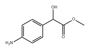 2-(4-氨基苯基)-2-羟基乙酸甲酯, 182918-73-6, 结构式