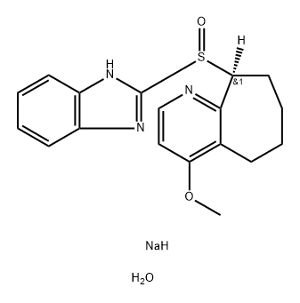 化合物 NEPAPRAZOLE SODIUM DIHYDRATE,183380-24-7,结构式