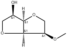 2-O-メチル-1,4:3,6-ジアンヒドロ-D-マンニトール 化学構造式