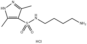 N-(4-aminobutyl)-3,5-dimethyl-1H-pyrazole-4-sulfonamide hydrochloride|N-(4-氨基丁基)-3,5-二甲基-1H-吡唑-4-磺酰胺盐酸盐