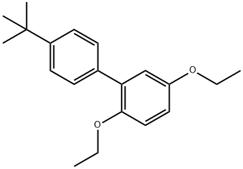 4'-(1,1-Dimethylethyl)-2,5-diethoxy-1,1'-biphenyl,1838649-39-0,结构式