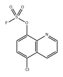 5-Chloroquinolin-8-yl sulfurofluoridate,1839621-04-3,结构式