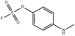 4-(methylamino)phenyl sulfurofluoridate Struktur