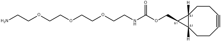 5,?8,?11-?Trioxa-?2-?azatridecanoic acid, 13-?amino-?, (1α,?8α,?9α)?-?bicyclo[6.1.0]?non-?4-?yn-?9-?ylmethyl ester Struktur