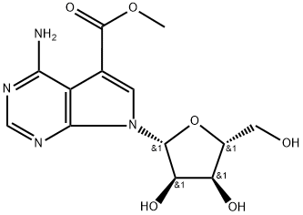 5-(methoxycarbonyl)tubercidin Struktur