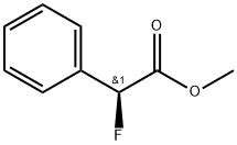 Benzeneacetic acid, α-fluoro-, methyl ester, (S)- (9CI) 化学構造式