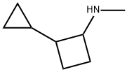 2-cyclopropyl-N-methylcyclobutan-1-amine,1849390-88-0,结构式