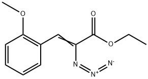 2-Propenoic acid, 2-azido-3-(2-methoxyphenyl)-, ethyl ester