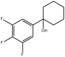 1-(3,4,5-trifluorophenyl)cyclohexanol,1852381-63-5,结构式