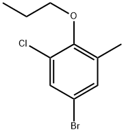 5-Bromo-1-chloro-3-methyl-2-propoxybenzene|