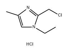 2-(chloromethyl)-1-ethyl-4-methyl-1H-imidazole,1855907-21-9,结构式