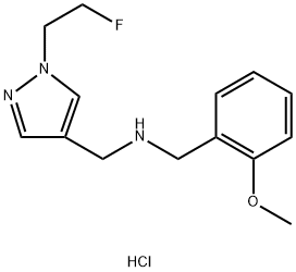 1855940-01-0 1-[1-(2-fluoroethyl)-1H-pyrazol-4-yl]-N-(2-methoxybenzyl)methanamine