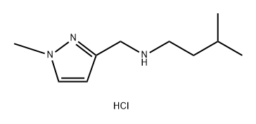 3-methyl-N-[(1-methyl-1H-pyrazol-3-yl)methyl]butan-1-amine|