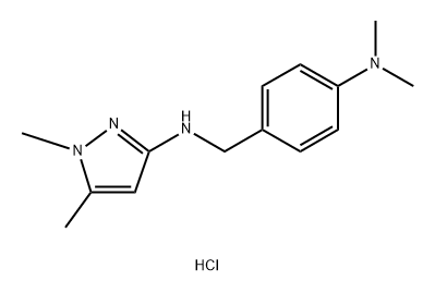 N-[4-(dimethylamino)benzyl]-1,5-dimethyl-1H-pyrazol-3-amine,1856019-39-0,结构式