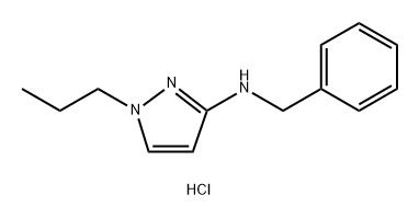 N-benzyl-1-propyl-1H-pyrazol-3-amine Structure