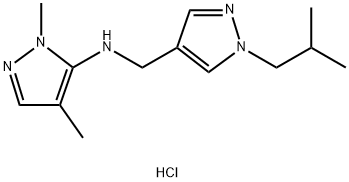 1856024-76-4 N-[(1-isobutyl-1H-pyrazol-4-yl)methyl]-1,4-dimethyl-1H-pyrazol-5-amine